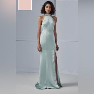 Amsale Jacinda in Rose Quartz